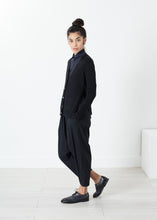 Load image into Gallery viewer, Square Cardigan in Black