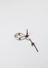 Load image into Gallery viewer, Garnet Bracelet in Frothy Pearl